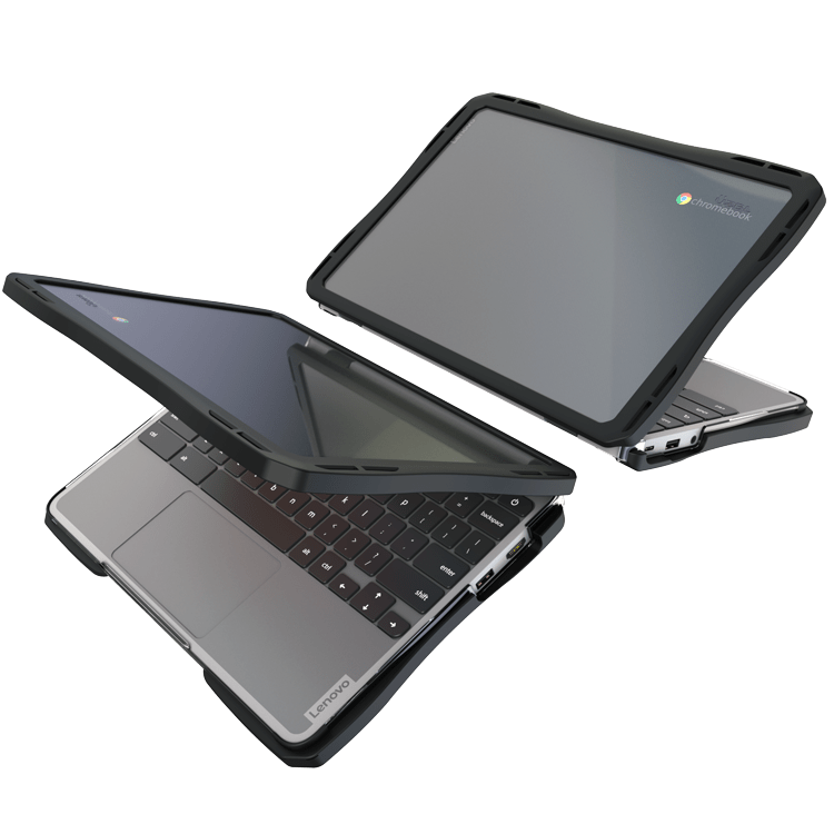 Snap-on hard shell case clipping onto an Acer Chromebook Spin 311 (R724T), tool-free fit