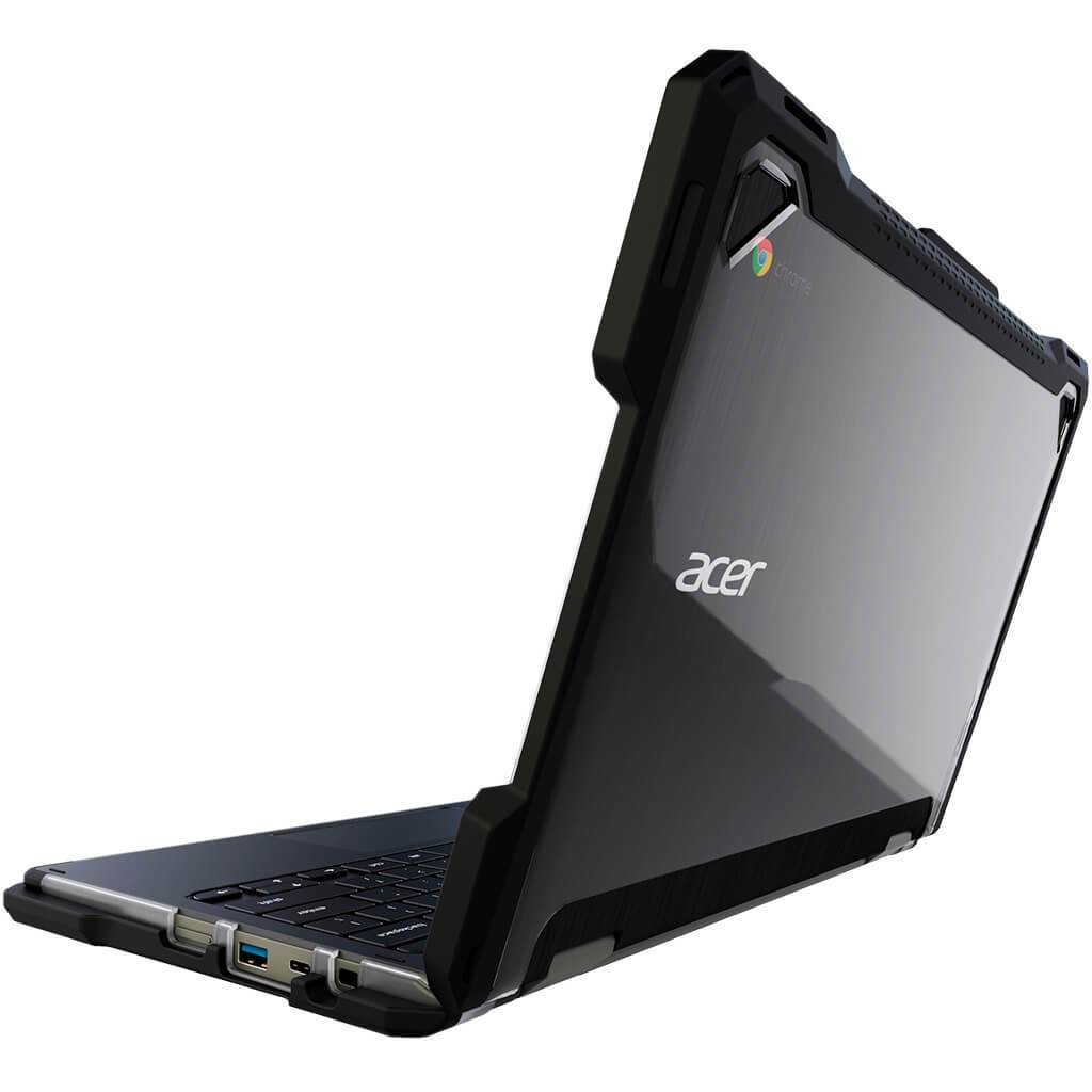 Rugged Hard Shell Case for Acer Chromebook 511 R756/ R756T w/ Stylus Cutout