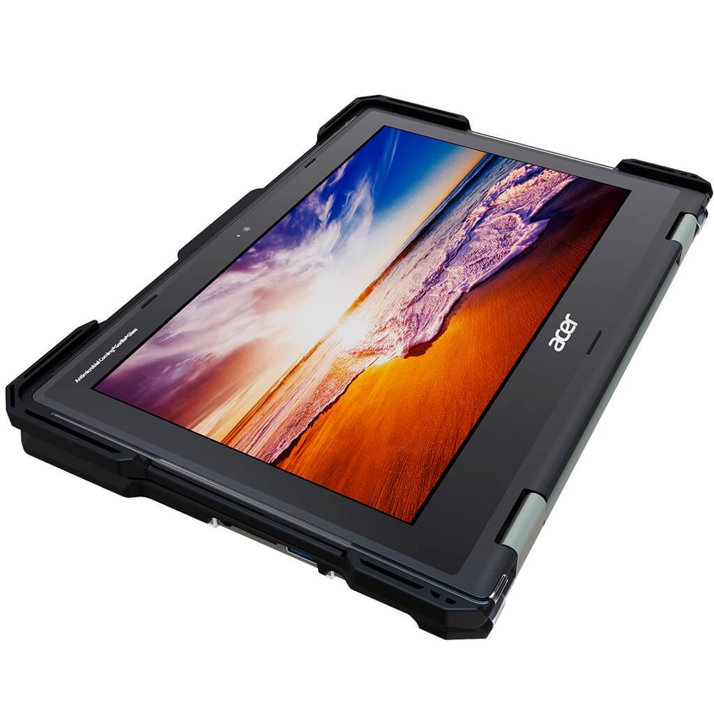 Rugged Hard Shell Case for Acer Chromebook 511 (R756TN) w/ Stylus Cutout