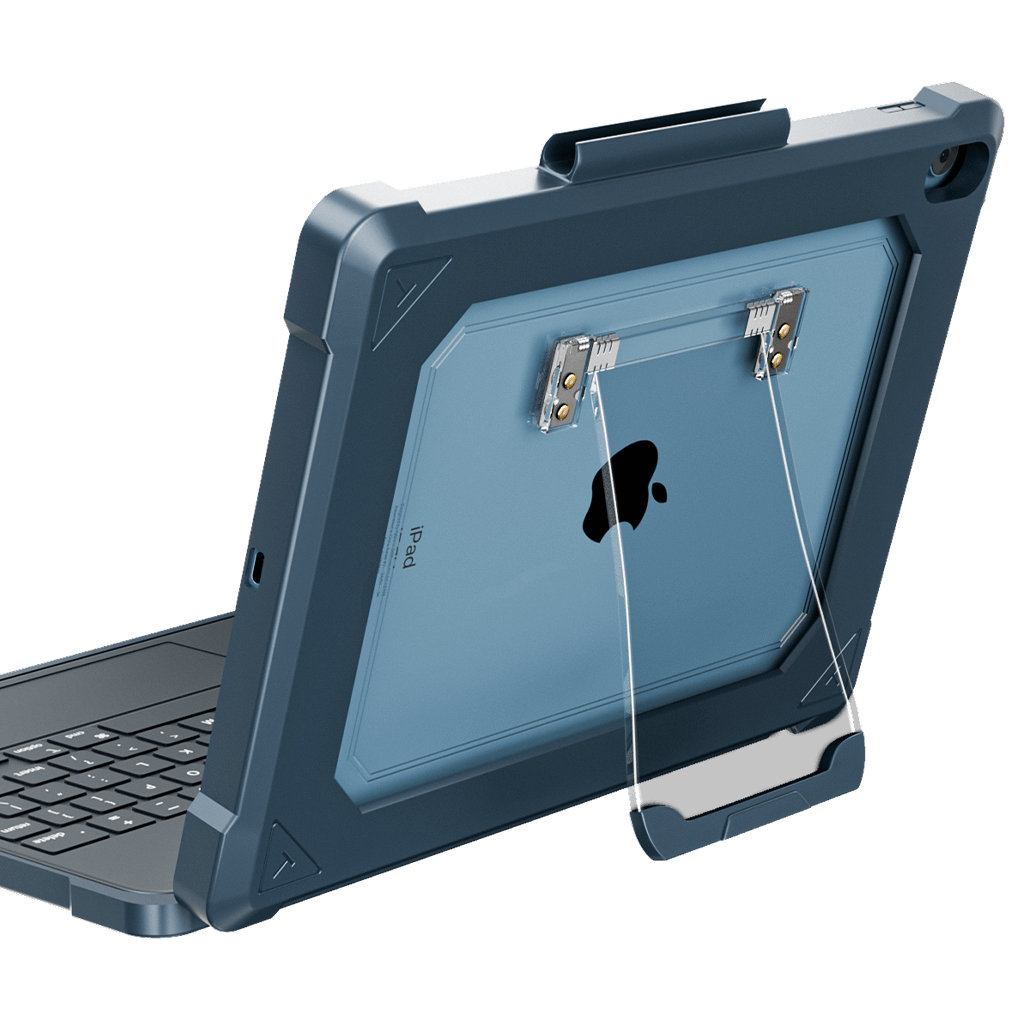 Rugged Smart-Connect Keyboard Case for iPad Gen 11 (A16) / Gen 10