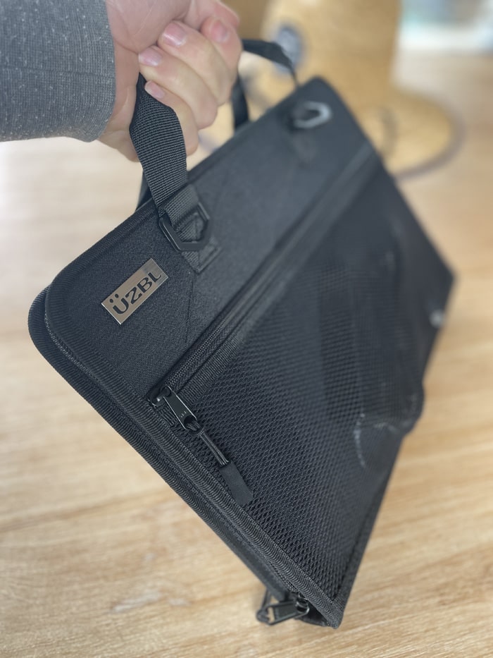 13-14" Zip Lite EVA Chromebook Case w/ Pouch & Shoulder Strap