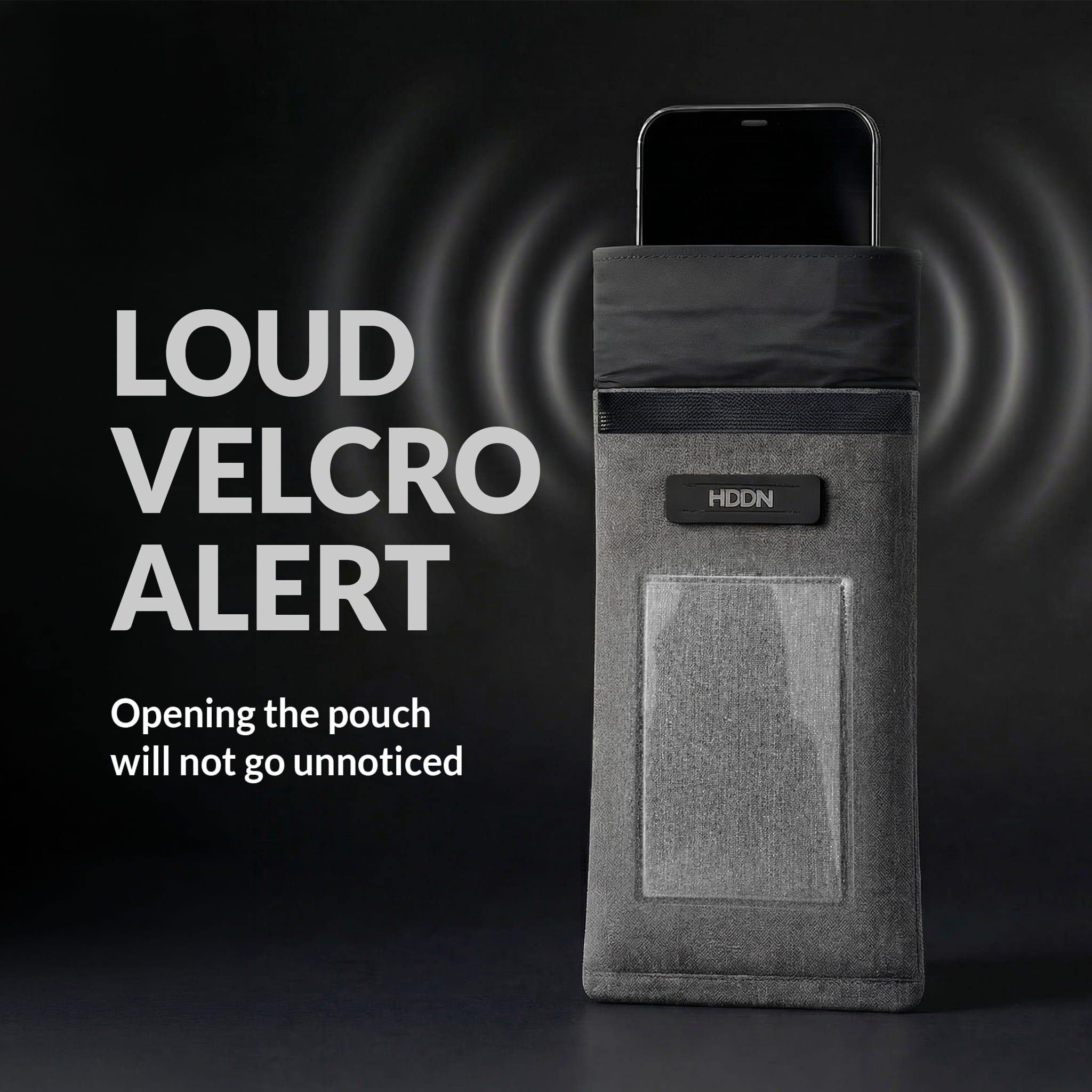 HDDN Faraday Signal Blocking Phone Pouch