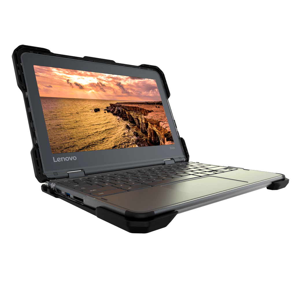 Rugged Hard Shell Case for Lenovo 300e / 300w Gen 4 11" w/ Stylus Cutout