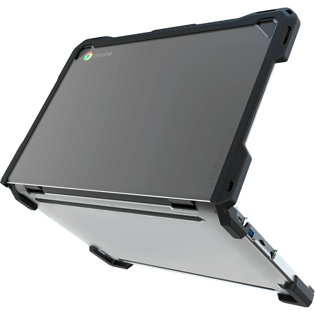Rugged Hard Shell Case for Lenovo 500e / 500w Gen 4 Chrome & Windows (w/ Stylus Cutout)