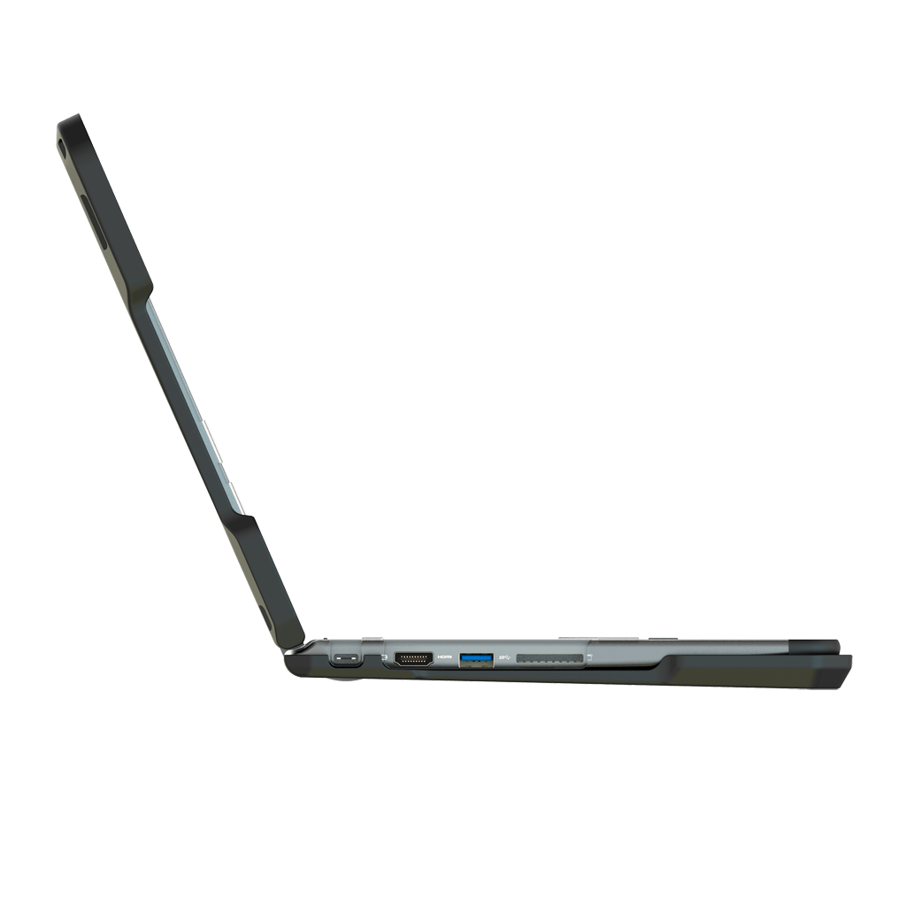 Rugged Hard Shell Case for Lenovo 500e / 500w Gen 4 Chrome & Windows (w/ Stylus Cutout)