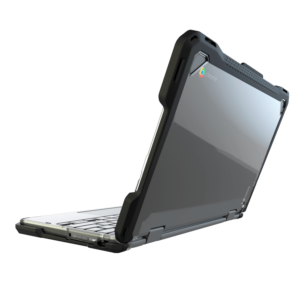 Rugged Hard Shell Case for Lenovo 500e / 500w Gen 4 Chrome & Windows (w/ Stylus Cutout)