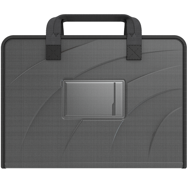 11.6" Zip Lite EVA Chromebook Case w/ Pouch & Shoulder Strap