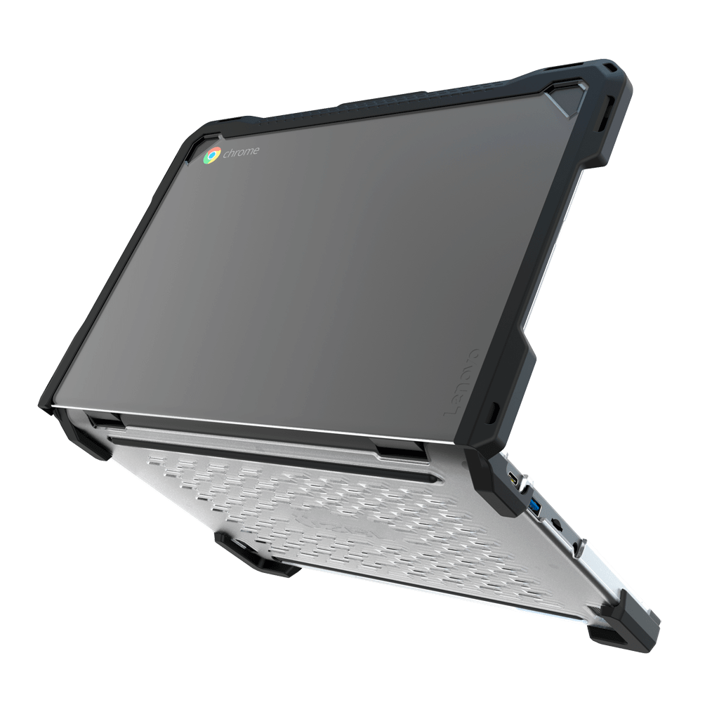 Rugged Hard Shell Case for Lenovo 14e/14w Chromebook Gen 1, 14" w/ Stylus Holder Top