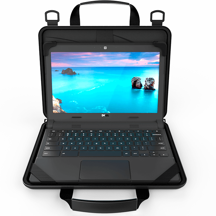 11.6" Always-on EVA Chromebook Case w/ Shoulder Strap