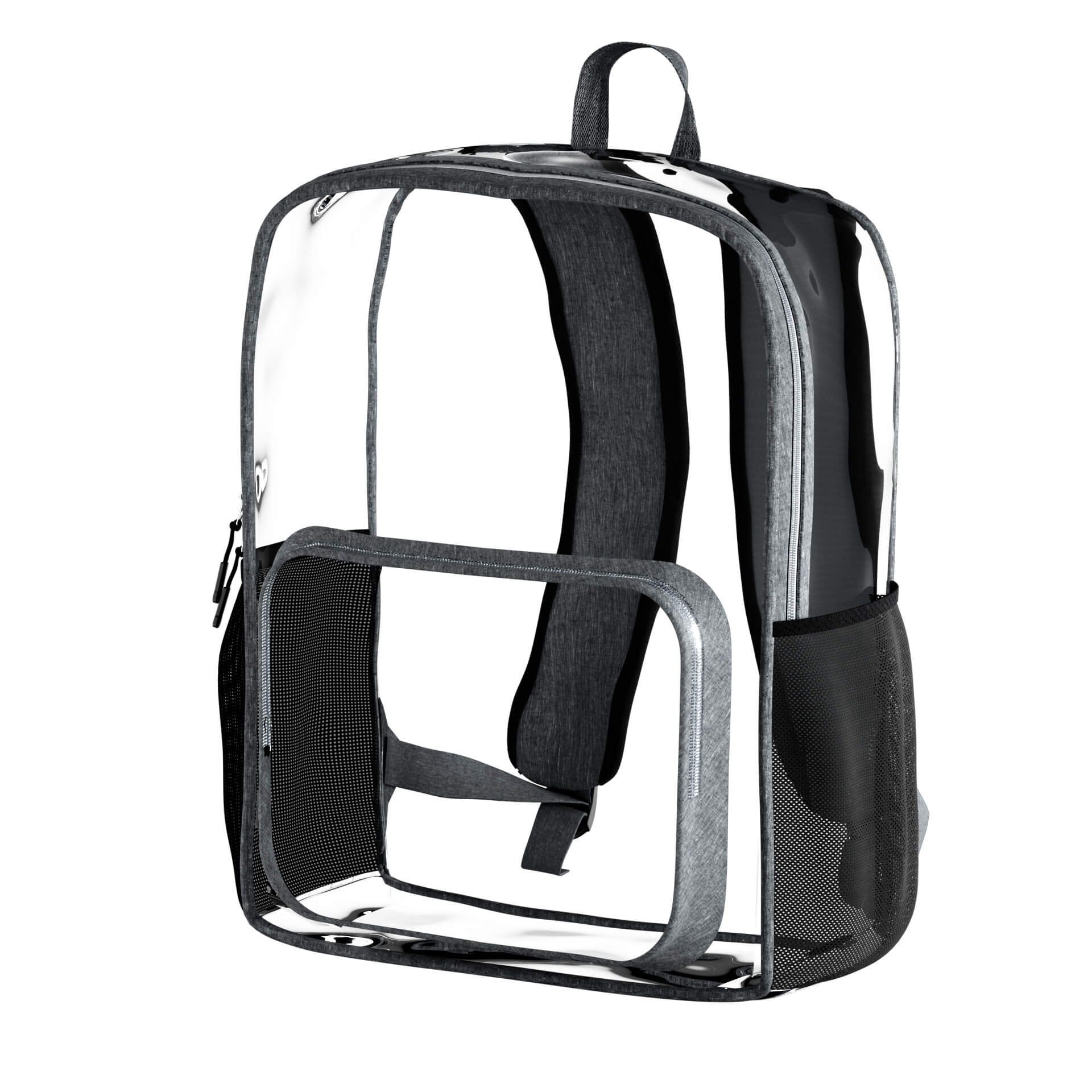 Clear Rugged & Reinforced Backpack for School