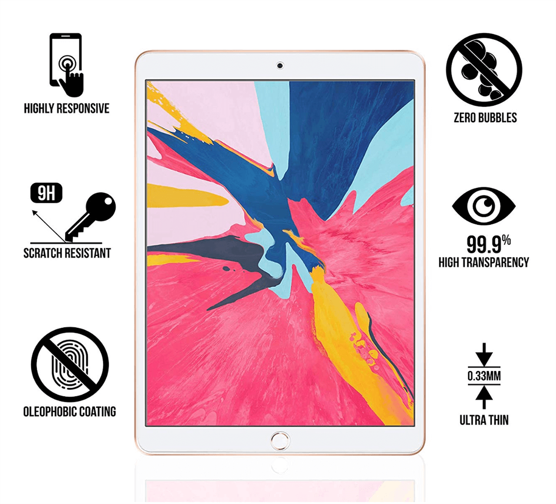 Glass Screen Protector for iPad Air/Pro 10.5