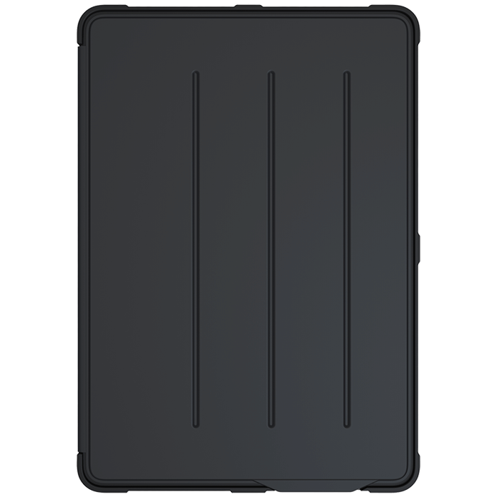 Mag Folio Case for 7th / 8th / 9th Gen iPad 10.2, Black w/ Black Multi-Angle Cover