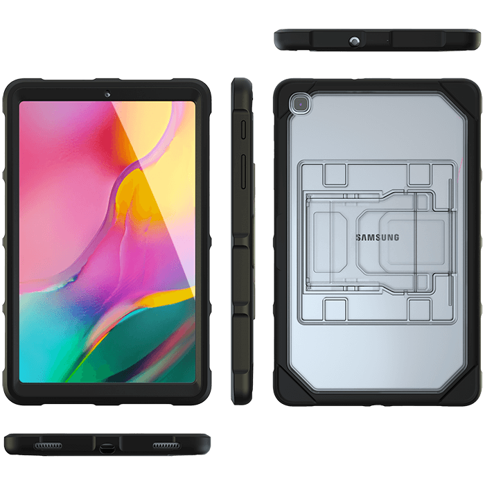 Aftershock for Samsung Galaxy Tab A 8.4", Black - (SM-T307 2020)