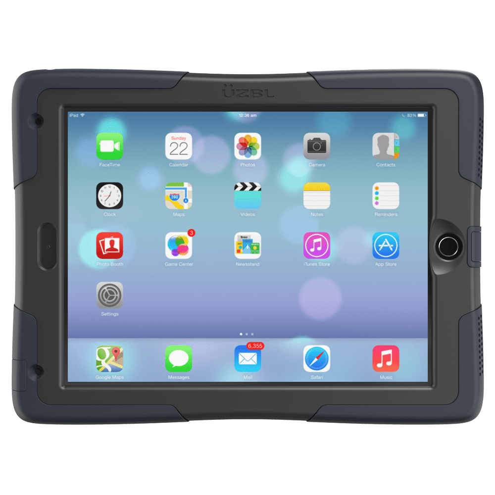 onn. Slim Rugged Tablet Case for iPad Pro 11 (1st, 2nd, 3rd, 4th  generation) / 10.9 iPad Air (4th, 5th generation) - Black/Clear 