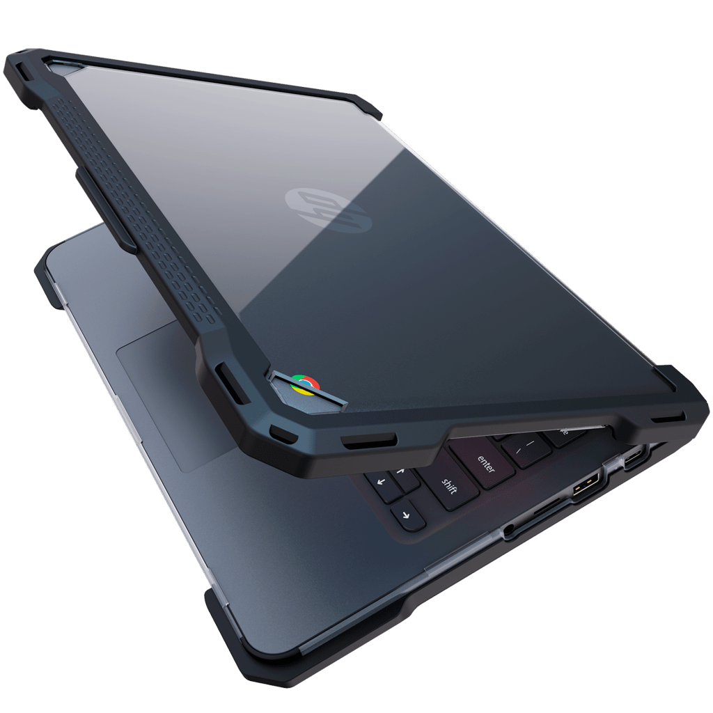 Rugged Hard Shell Case for HP Chromebook x360 G3 EE MK (Mediatek)/ Fortis G3 J, 11” Chromebook